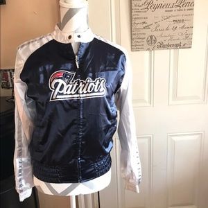 Satin Reebok Patriots Jacket